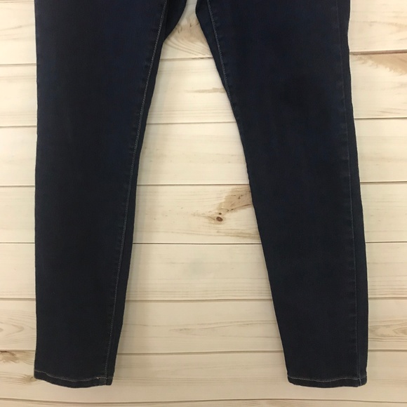 Michael Kor Dark Wash Blue Skinny Jeans - Picture 3 of 8
